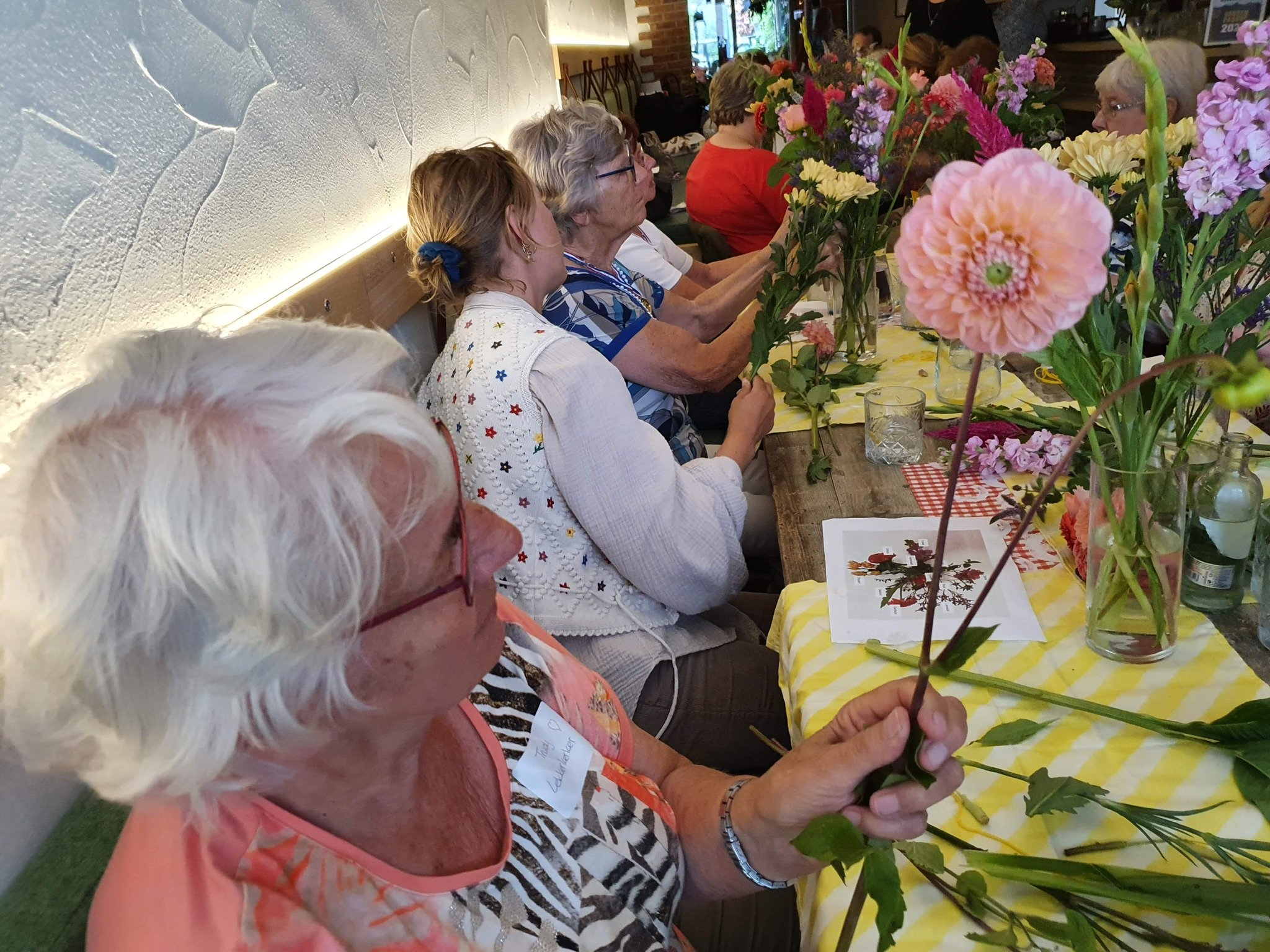 Ouderen in creatieve activiteit
